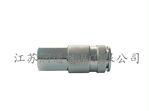 HS-17开闭式气动快速接头(黄铜)(055)