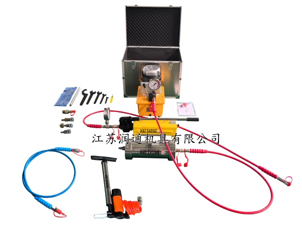 HS-70SD2（大）手动电动试压注脂两用枪70Mpa（注脂枪筒两端可调用）